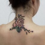 50 Stunning Neck Tattoos For Women Ideas 45
