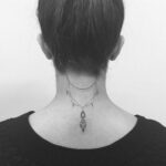 50 Stunning Neck Tattoos For Women Ideas 51