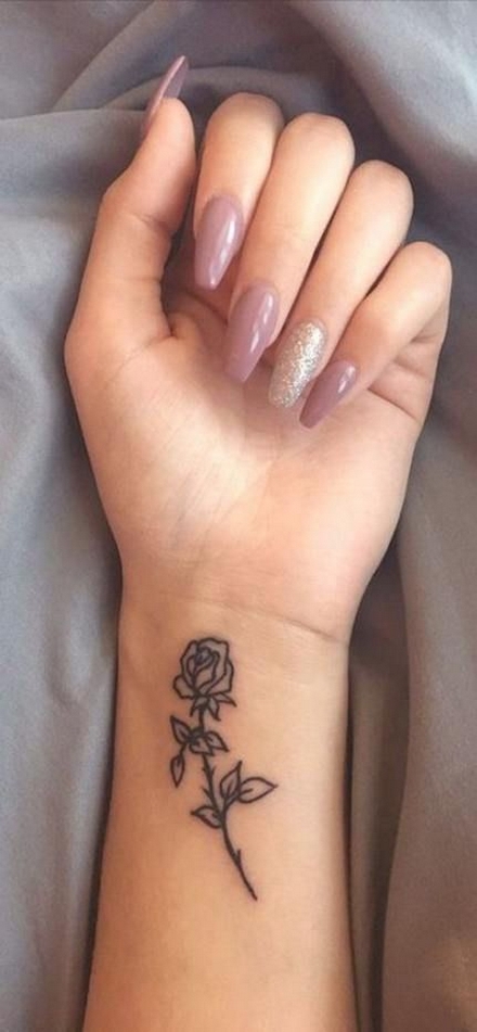 70 Stylish Wrist Tattoos for Women Ideas 07