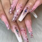 50 Gorgeous Valentine Acrylic Nail Ideas 04