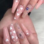 50 Gorgeous Valentine Acrylic Nail Ideas 07