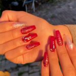50 Gorgeous Valentine Acrylic Nail Ideas 27