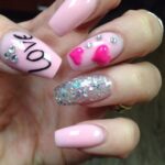 50 Gorgeous Valentine Acrylic Nail Ideas 31