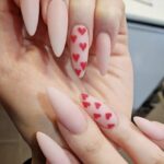 50 Gorgeous Valentine Acrylic Nail Ideas 39