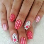 50 Gorgeous Valentine Acrylic Nail Ideas 42