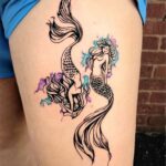 50 Mermaid Tattoos Ideas for Women 06