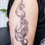 50 Mermaid Tattoos Ideas for Women 18