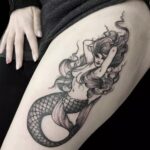 50 Mermaid Tattoos Ideas for Women 29