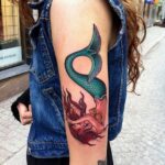 50 Mermaid Tattoos Ideas for Women 33
