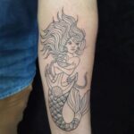 50 Mermaid Tattoos Ideas for Women 34