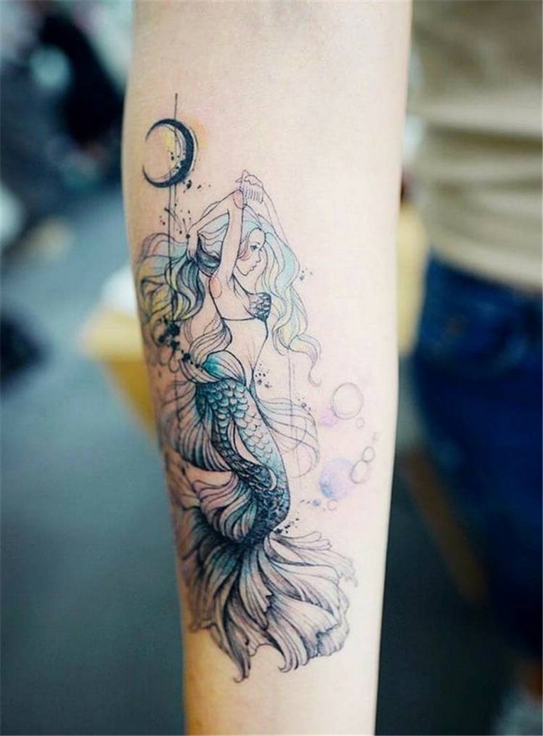 50 Mermaid Tattoos Ideas for Women 18 – Style Female