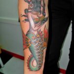 50 Mermaid Tattoos Ideas for Women 45