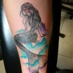 50 Mermaid Tattoos Ideas for Women 46