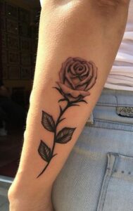 50 Stunning Rose Tattoos On Forearm for Women Ideas 05 50 Stunning Rose Tattoos On Forearm for Women Ideas 05