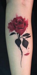 50 Stunning Rose Tattoos On Forearm for Women Ideas 06 50 Stunning Rose Tattoos On Forearm for Women Ideas 06