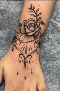 50 Stunning Rose Tattoos On Forearm for Women Ideas 12 50 Stunning Rose Tattoos On Forearm for Women Ideas 12
