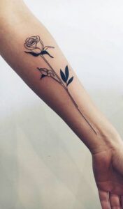 50 Stunning Rose Tattoos On Forearm for Women Ideas 14 50 Stunning Rose Tattoos On Forearm for Women Ideas 14