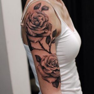 50 Stunning Rose Tattoos On Forearm for Women Ideas 24 50 Stunning Rose Tattoos On Forearm for Women Ideas 24