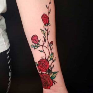 50 Stunning Rose Tattoos On Forearm for Women Ideas 36 50 Stunning Rose Tattoos On Forearm for Women Ideas 36