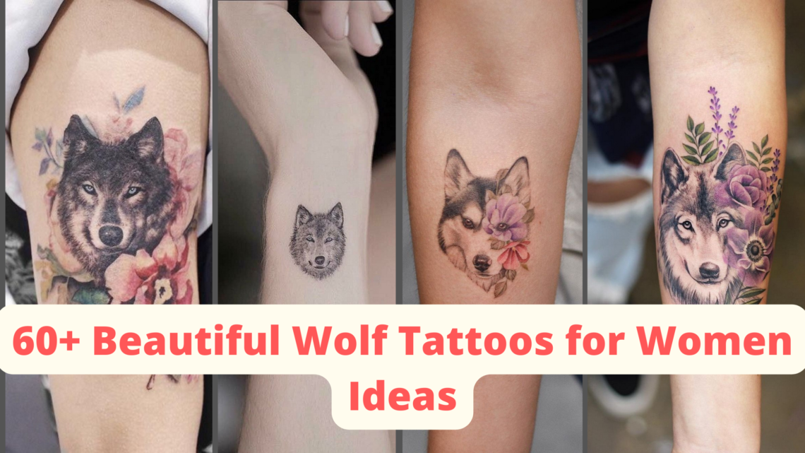 60 Beautiful Wolf Tattoos for Women Ideas