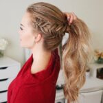 50 Cute Ponytail Hairstyles for Long Hair 32