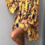 60 Stunning Summer Dresses with Short Sleeves for Women Ideas 40