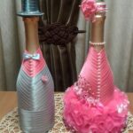 60 Ways to Reuse Your Wine Bottles for Wedding Decoration Ideas 02