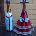 60 Ways to Reuse Your Wine Bottles for Wedding Decoration Ideas 08