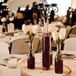 60 Ways to Reuse Your Wine Bottles for Wedding Decoration Ideas 09