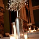 60 Ways to Reuse Your Wine Bottles for Wedding Decoration Ideas 13
