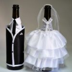 60 Ways to Reuse Your Wine Bottles for Wedding Decoration Ideas 15