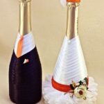 60 Ways to Reuse Your Wine Bottles for Wedding Decoration Ideas 18