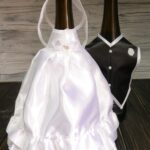 60 Ways to Reuse Your Wine Bottles for Wedding Decoration Ideas 19