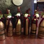 60 Ways to Reuse Your Wine Bottles for Wedding Decoration Ideas 21