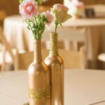 60 Ways to Reuse Your Wine Bottles for Wedding Decoration Ideas 24