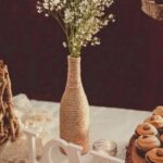 60 Ways to Reuse Your Wine Bottles for Wedding Decoration Ideas 27