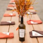 60 Ways to Reuse Your Wine Bottles for Wedding Decoration Ideas 33