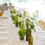 60 Ways to Reuse Your Wine Bottles for Wedding Decoration Ideas 41