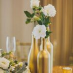 60 Ways to Reuse Your Wine Bottles for Wedding Decoration Ideas 45
