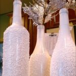 60 Ways to Reuse Your Wine Bottles for Wedding Decoration Ideas 50