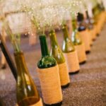 60 Ways to Reuse Your Wine Bottles for Wedding Decoration Ideas 56