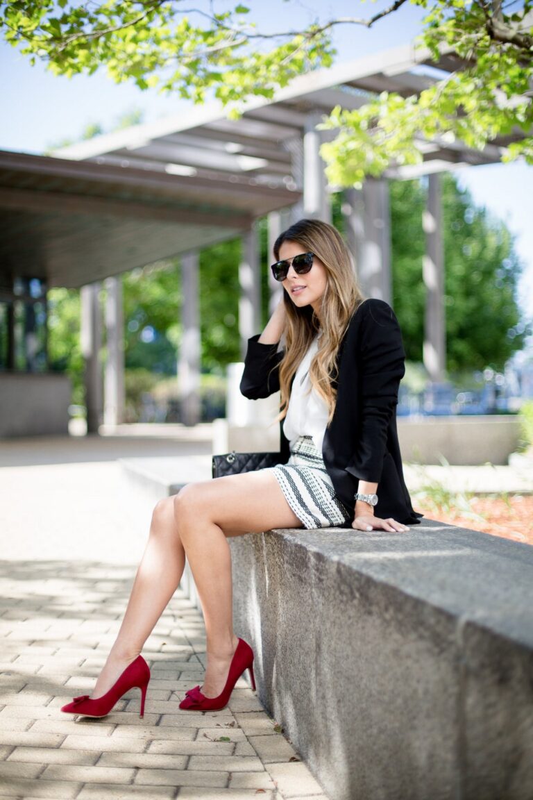 70+ Perfect Outfits to Wear with Red Heels – Style Female