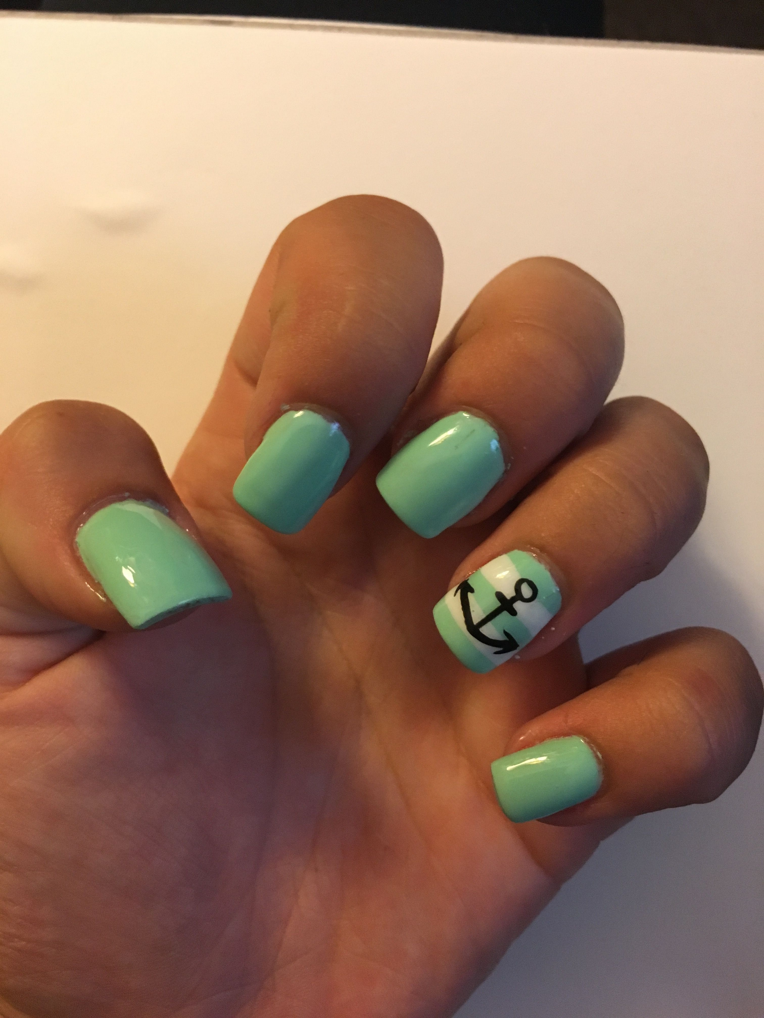 70 Simple Summer Vacation Nail Design Ideas 08