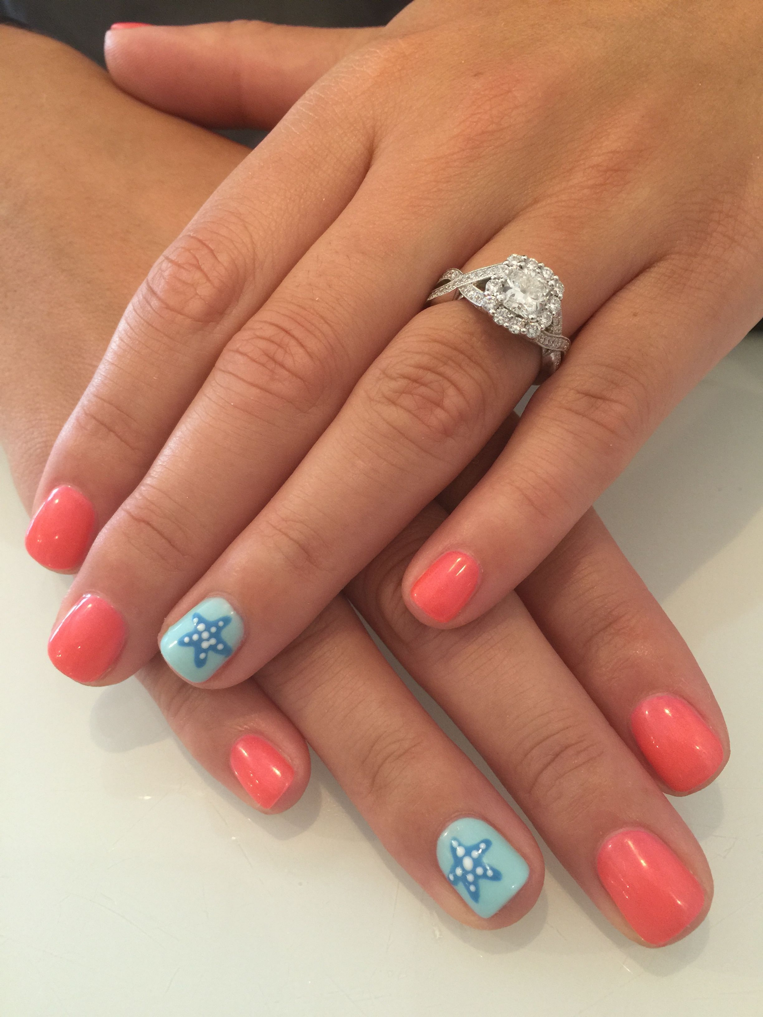 70 Simple Summer Vacation Nail Design Ideas 13