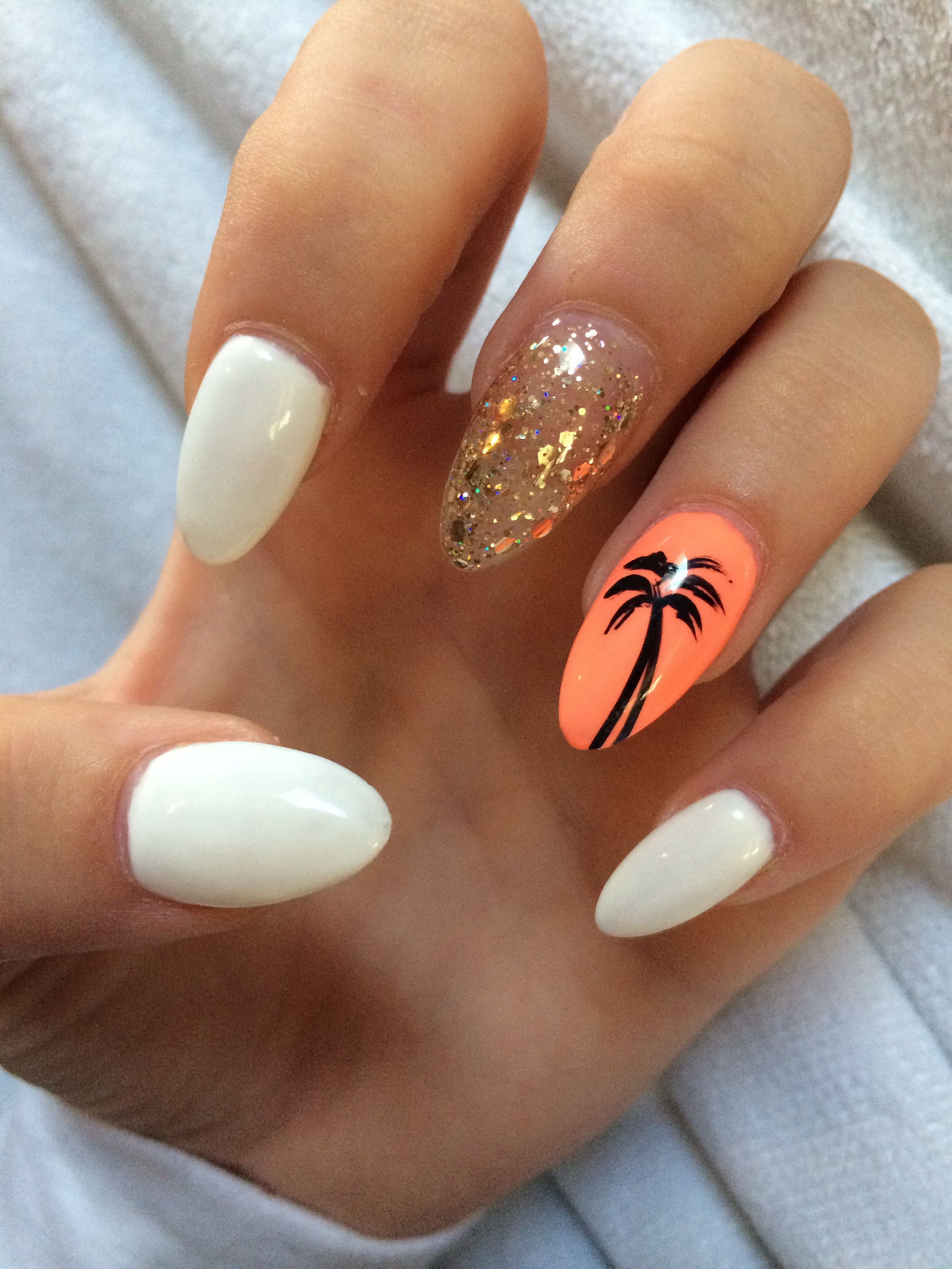 70 Simple Summer Vacation Nail Design Ideas 15