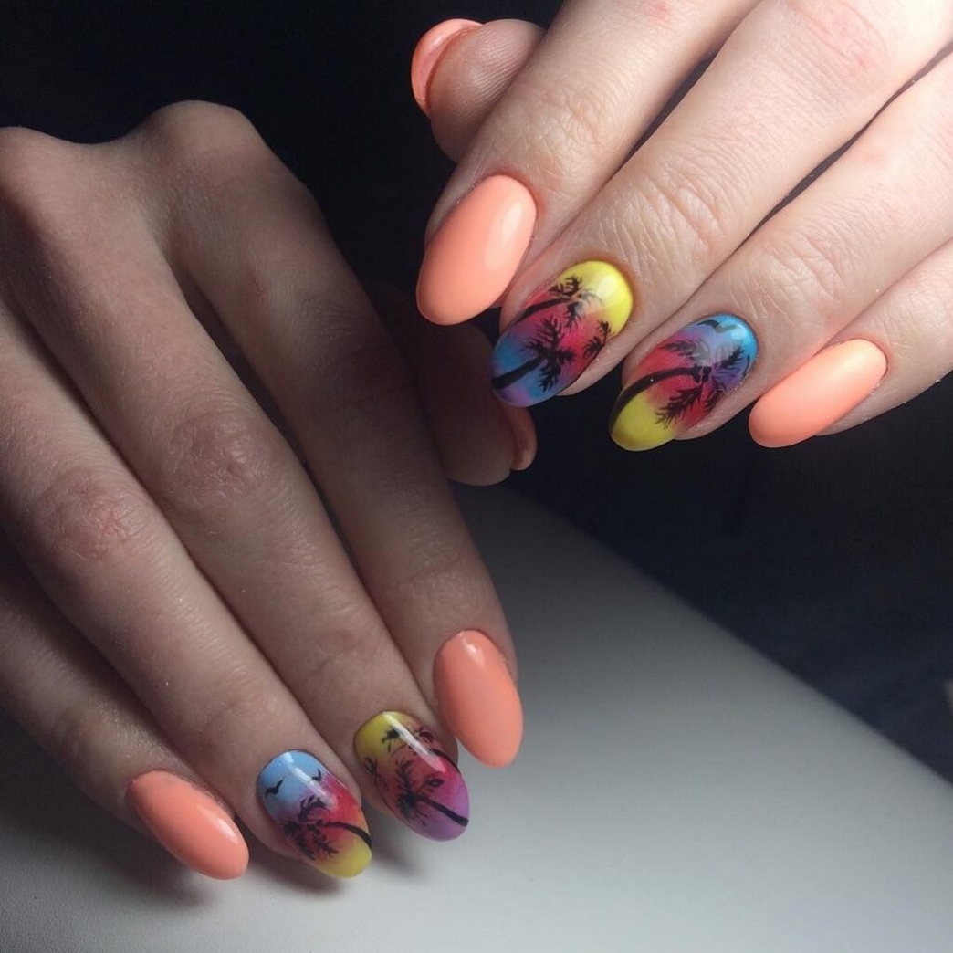 70 Simple Summer Vacation Nail Design Ideas 22