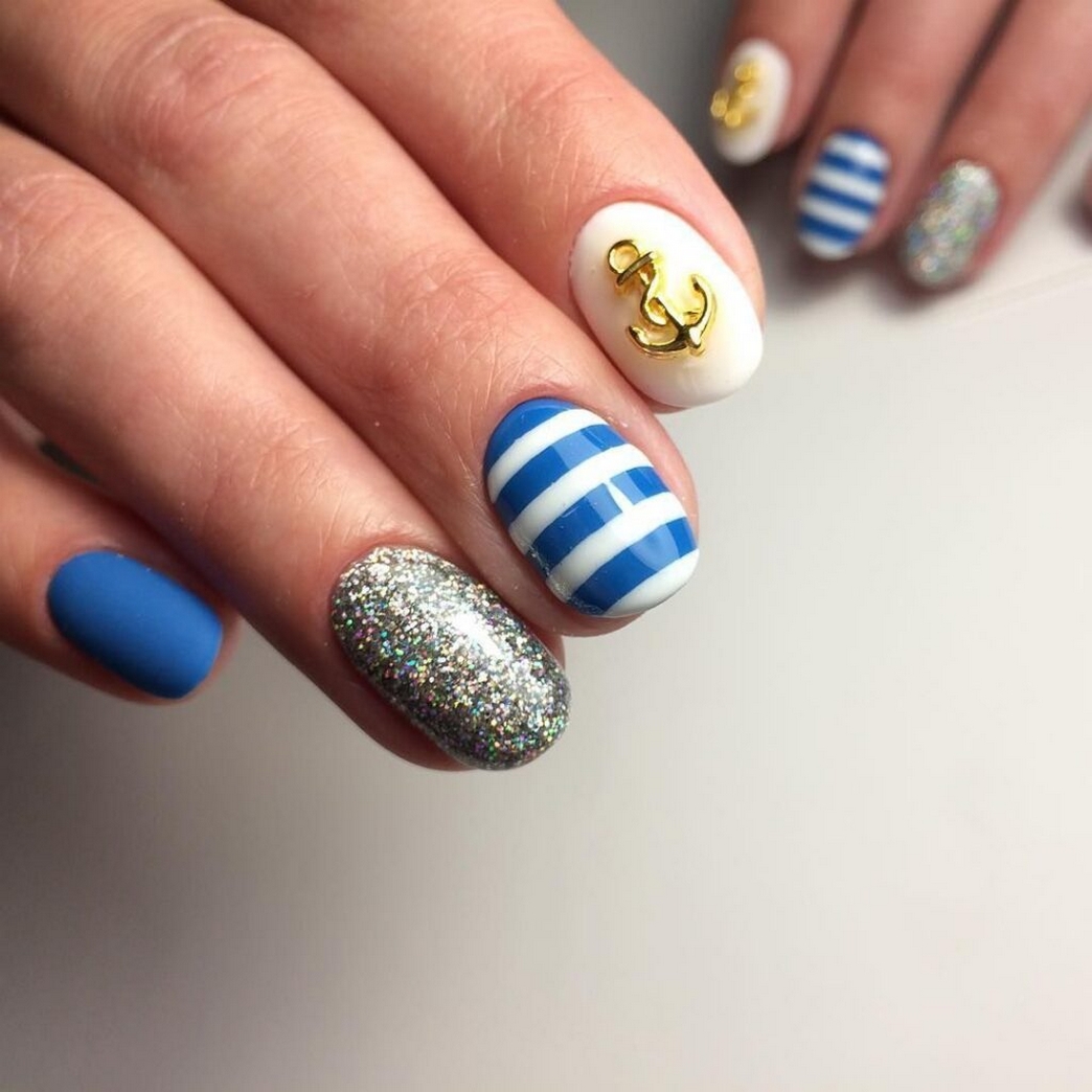 70 Simple Summer Vacation Nail Design Ideas 29