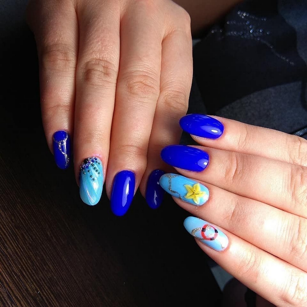 70 Simple Summer Vacation Nail Design Ideas 30