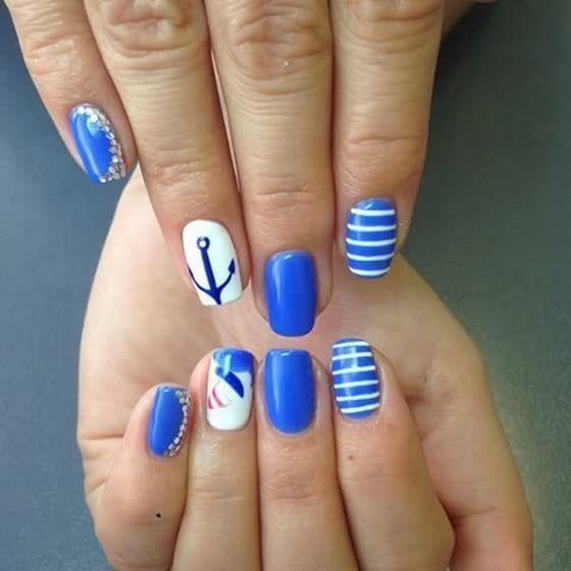 70 Simple Summer Vacation Nail Design Ideas 31