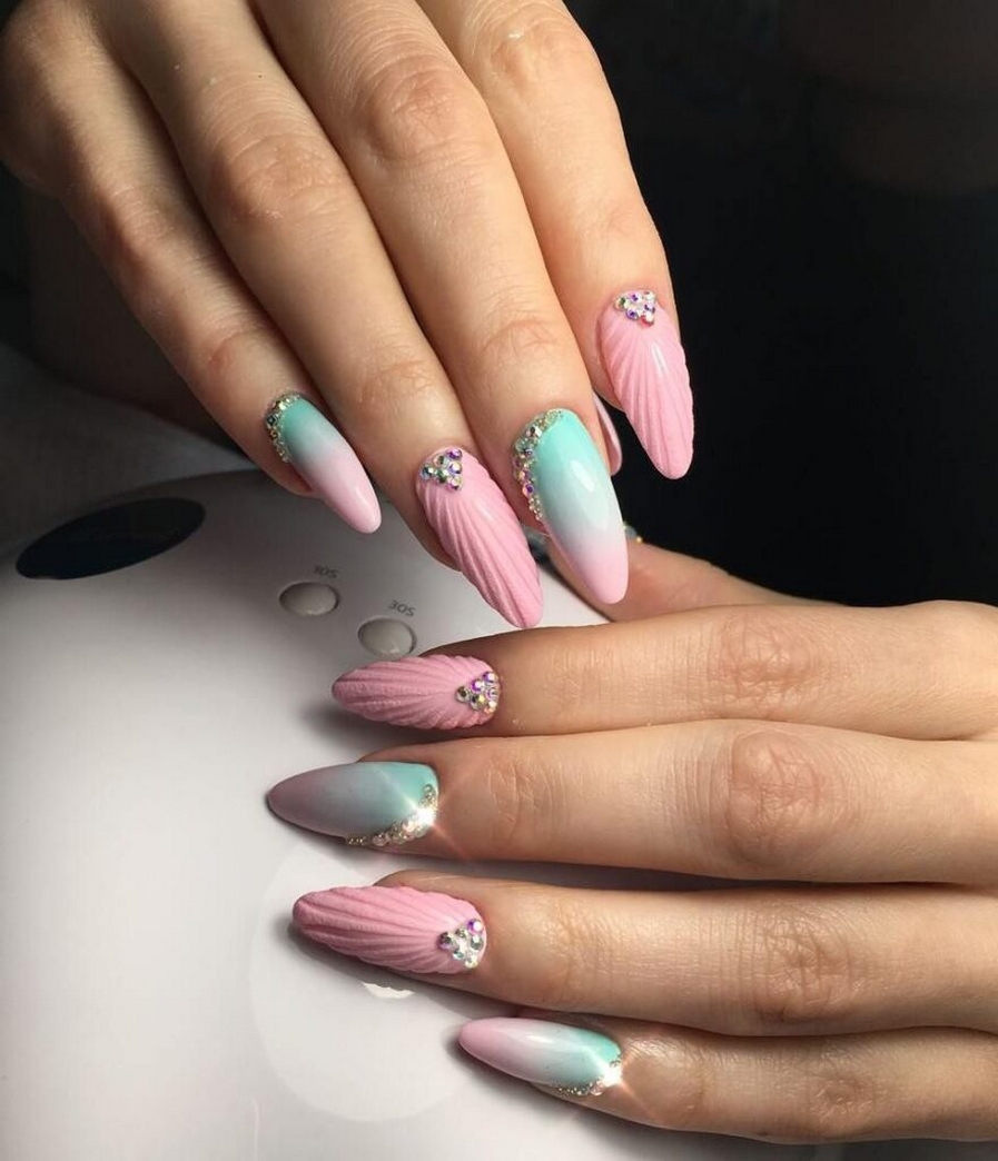 70 Simple Summer Vacation Nail Design Ideas 32